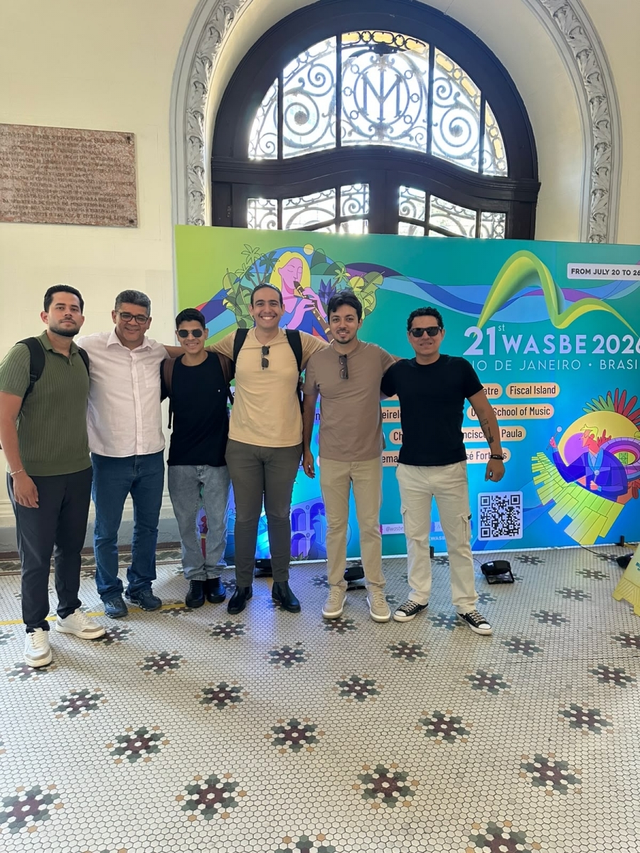 Conhecimento global nas salas de aula: comitiva da Escola de Música retorna de simpósio internacional no Rio de Janeiro