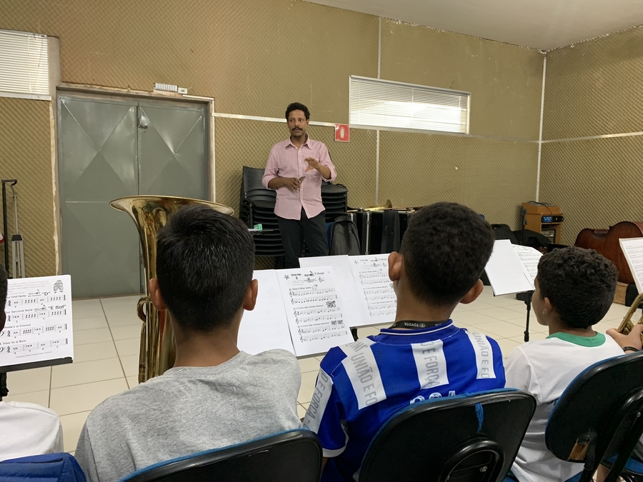  Conheça mais do novo professor da Orquestra Jovem de Nova Mutum