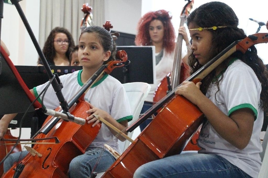 Orquestra Jovem de Nova Mutum é selecionada no edital Redes Ponto de Cultura 