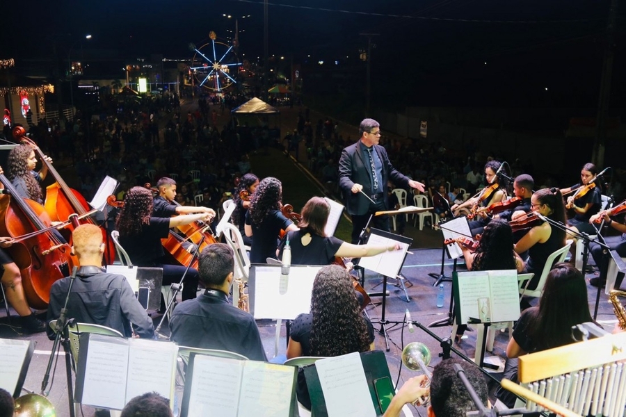 Colíder recebe apresentação da Orquestra Jovem de Nova Mutum  