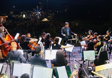 Colíder recebe apresentação da Orquestra Jovem de Nova Mutum  