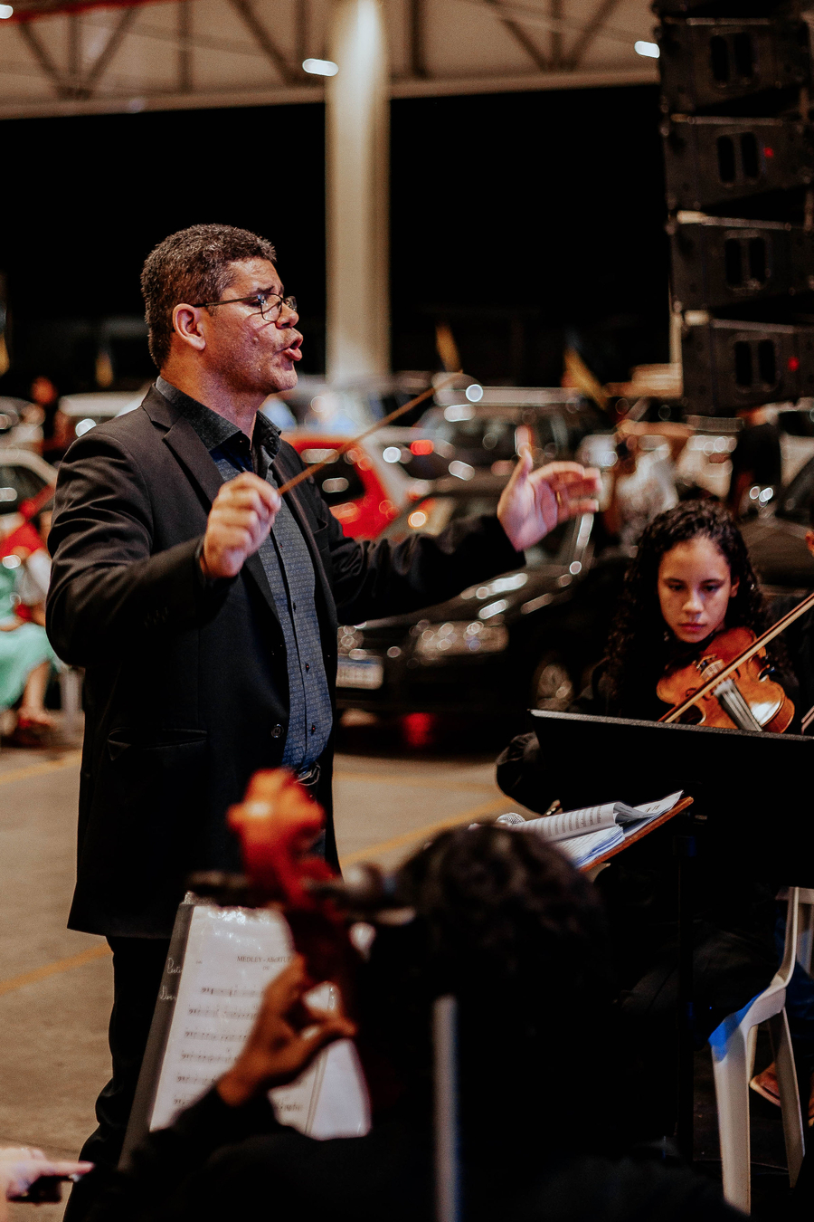 O maestro: o líder da orquestra