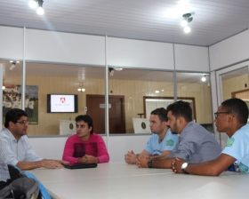 Visita representantes Sec de Cultura Lucas do Rio Verde (15/06/17)