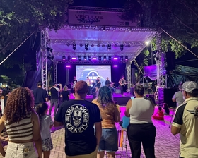 Apresentação da Banda Rílics 80’ no 3º Encontro de Carros Antigos em Nova Mutum/MT.