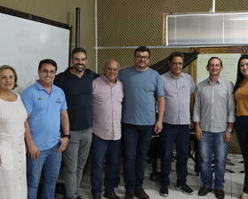 Visita de Henrique Ribeiro na Escola de Música de Nova Mutum